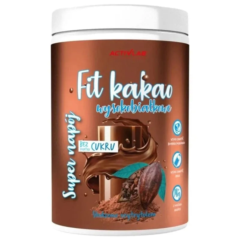 Activlab Super Fit Drink Alta Proteína Cacao con Magnesio - 500 g