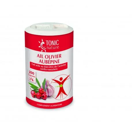 Ajo+Olivier+Espino-200 cápsulas-Tonic Nature