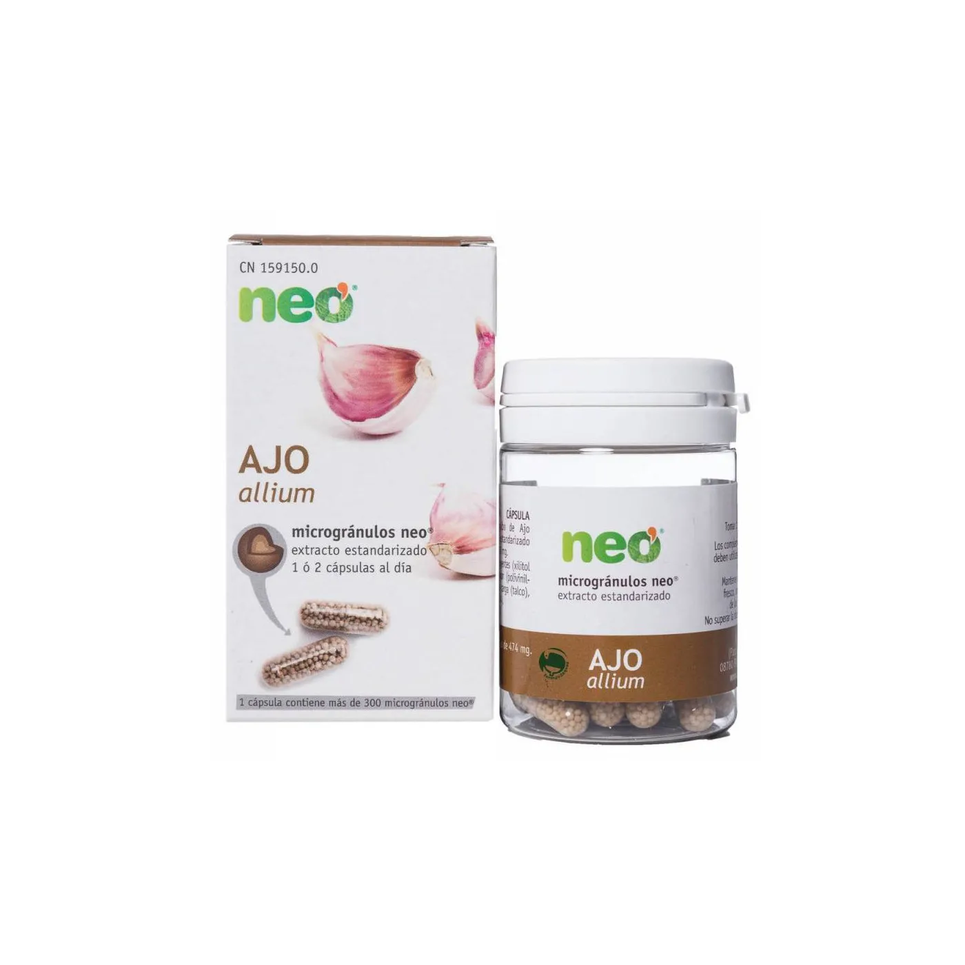 Ajo Microgranulos Neo 45 Caps