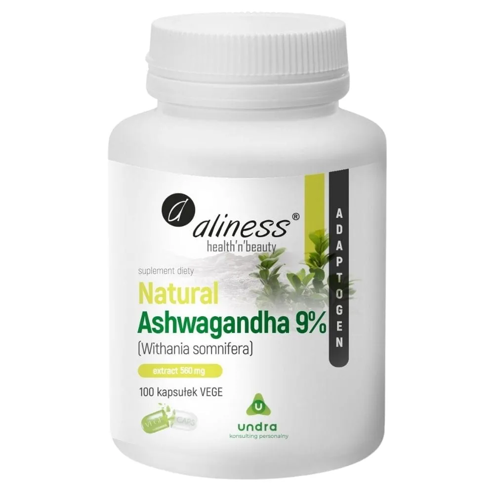 Alines Natural Ashwaganda 560 mg - 100 cápsulas