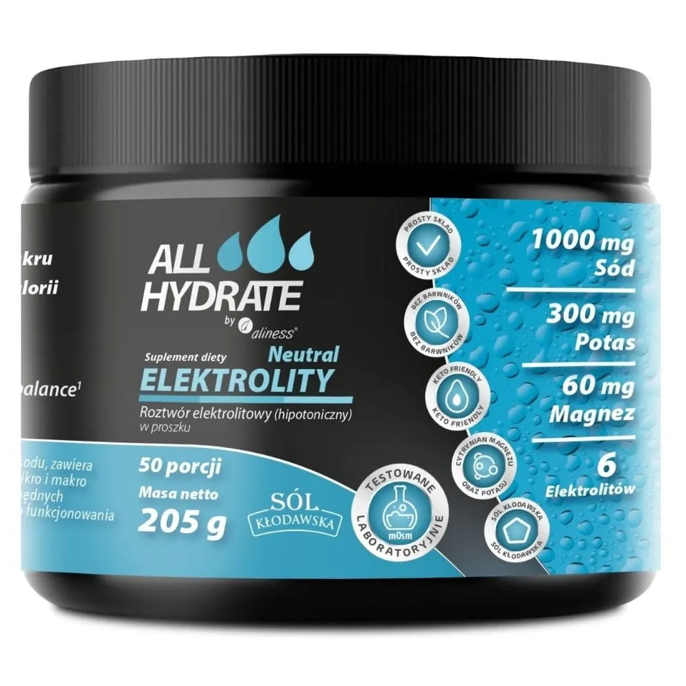Aliness ALLHydrate Electrolitos - 205 g