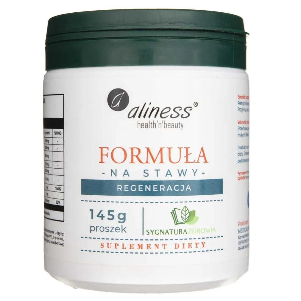 Aliness Fórmula para la regeneración articular, polvo - 145 g