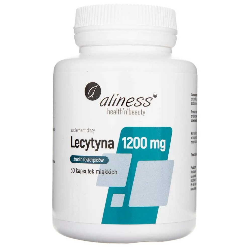 Aliness Lecitina 1200 mg - 60 Cápsulas