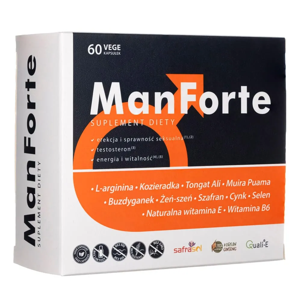 Aliness ManForte for Men - 60 Cápsulas