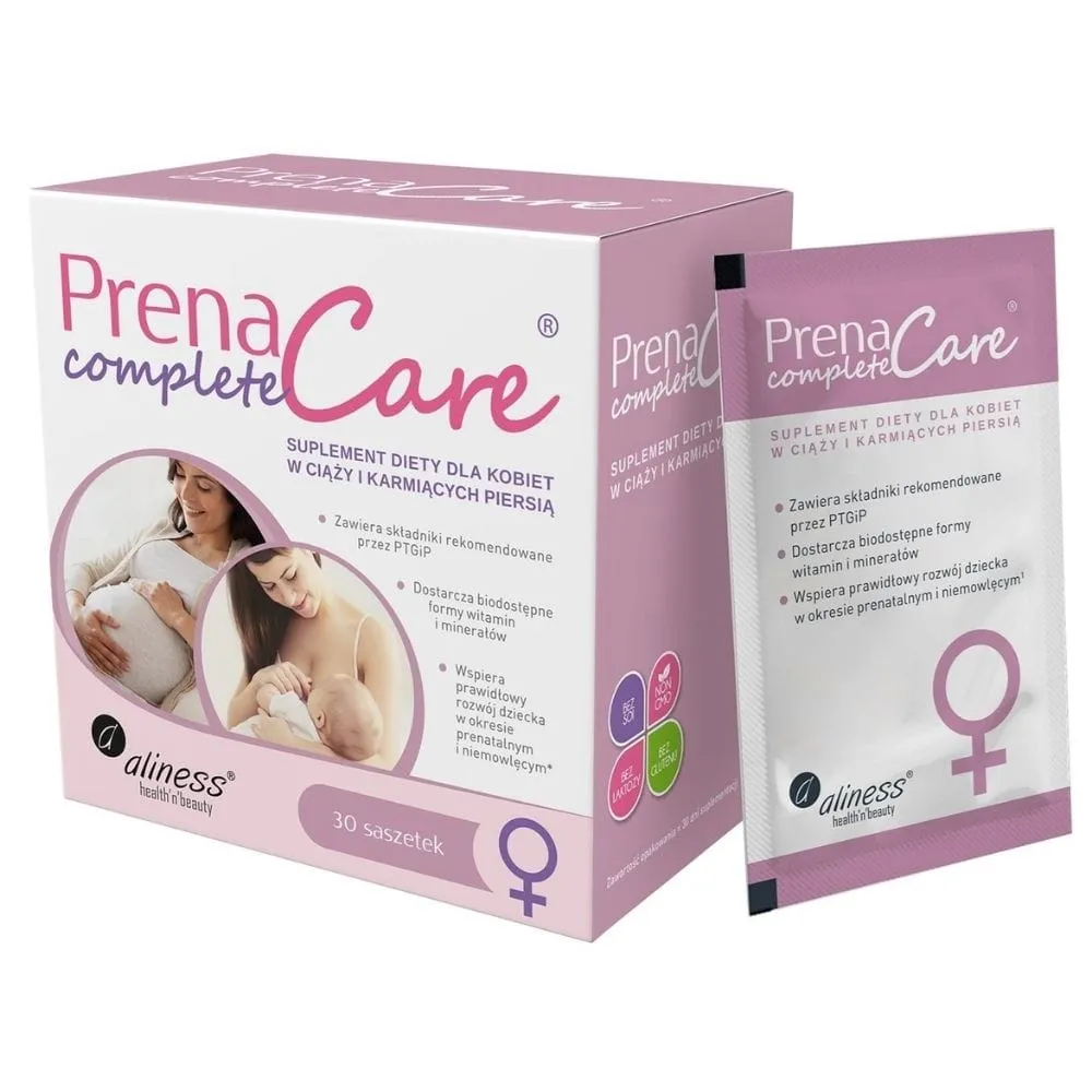 Aliness PrenaCare ® Complete para Embarazadas y Lactantes - 30 Bolsitas
