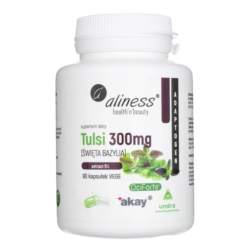 Aliness Tulsi 300 mg - 90 Cápsulas
