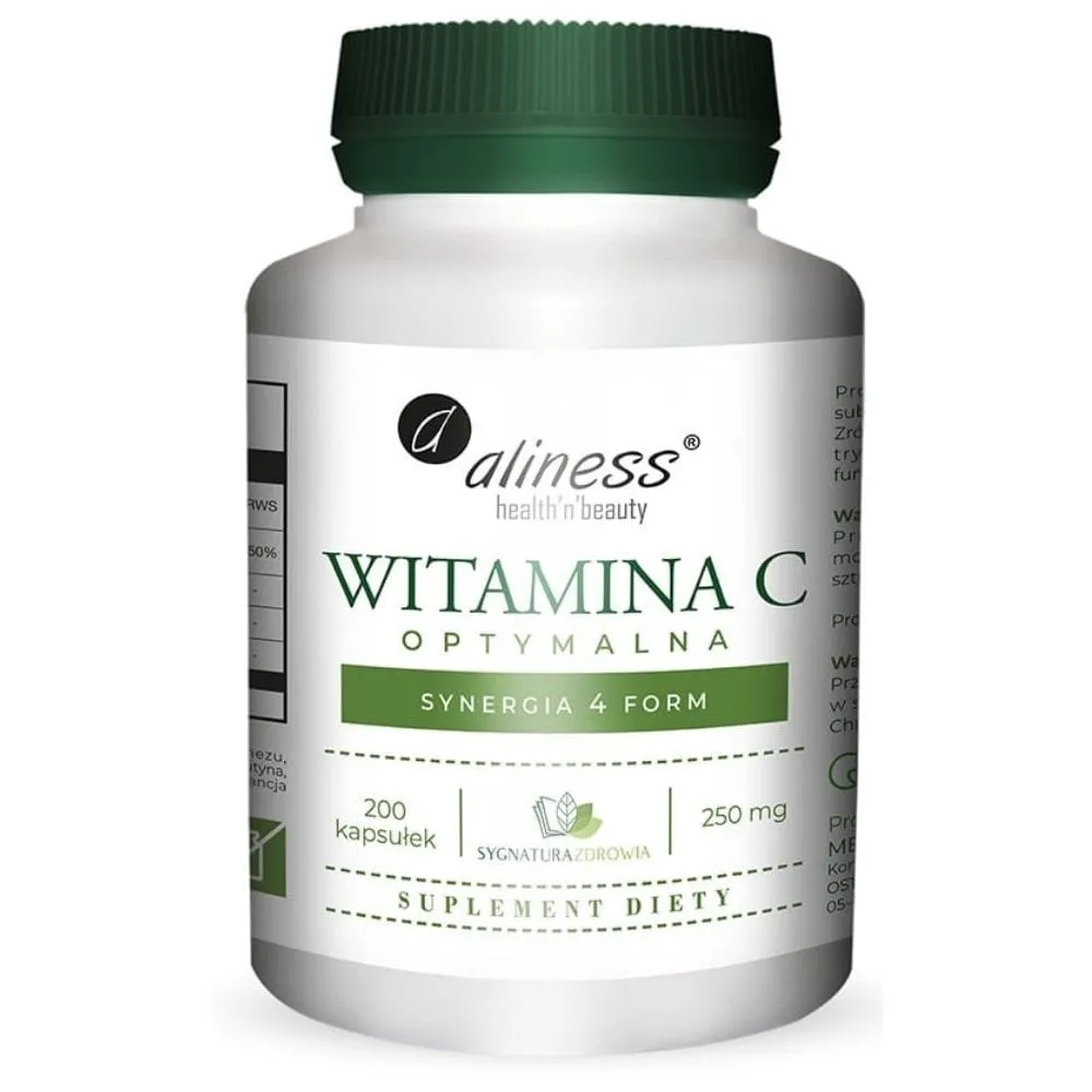 Aliness Vitamina C Óptima 250 mg - 200 Cápsulas