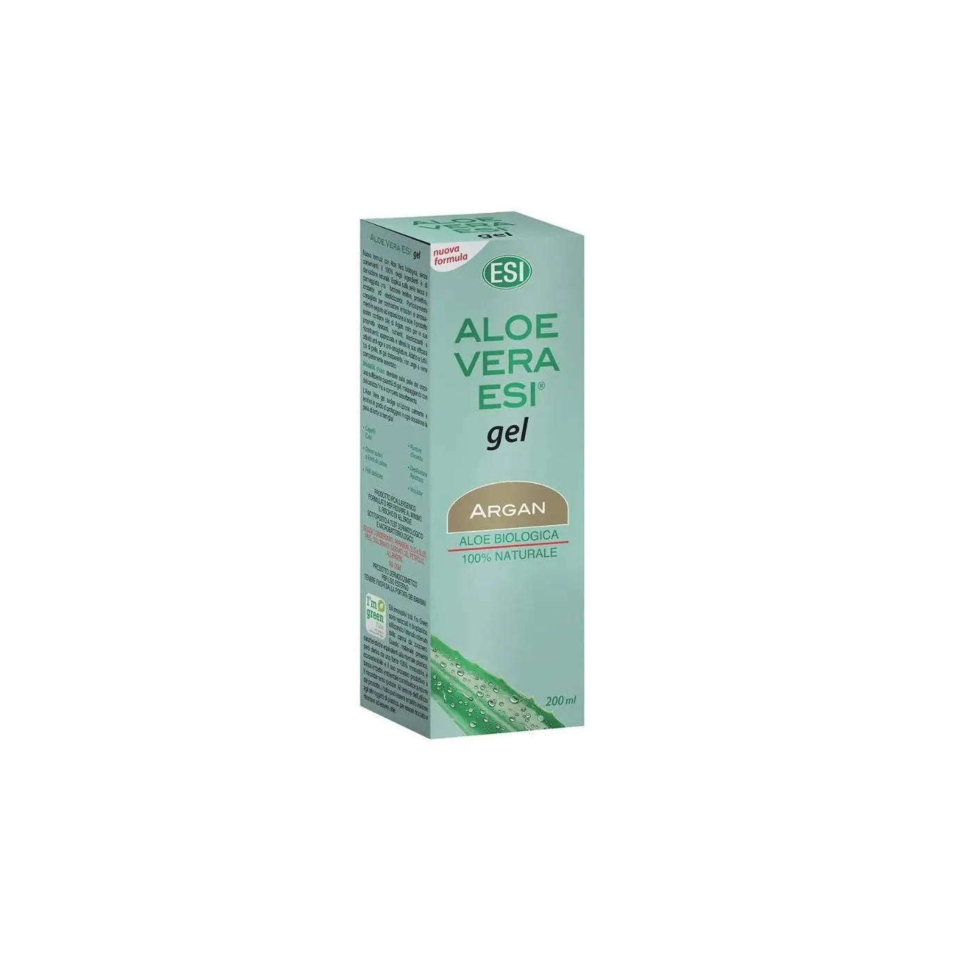 Aloe Vera Gel Con Aceite De Argan Esi 1 Tubo 200
