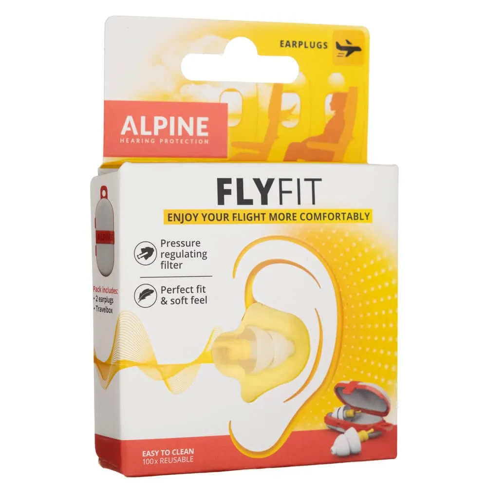 Alpine Tapones FlyFit para volar y viajar