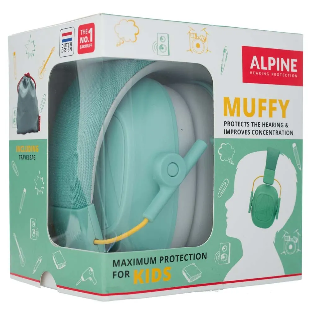 Alpine Muffy Kids Orejeras - Menta