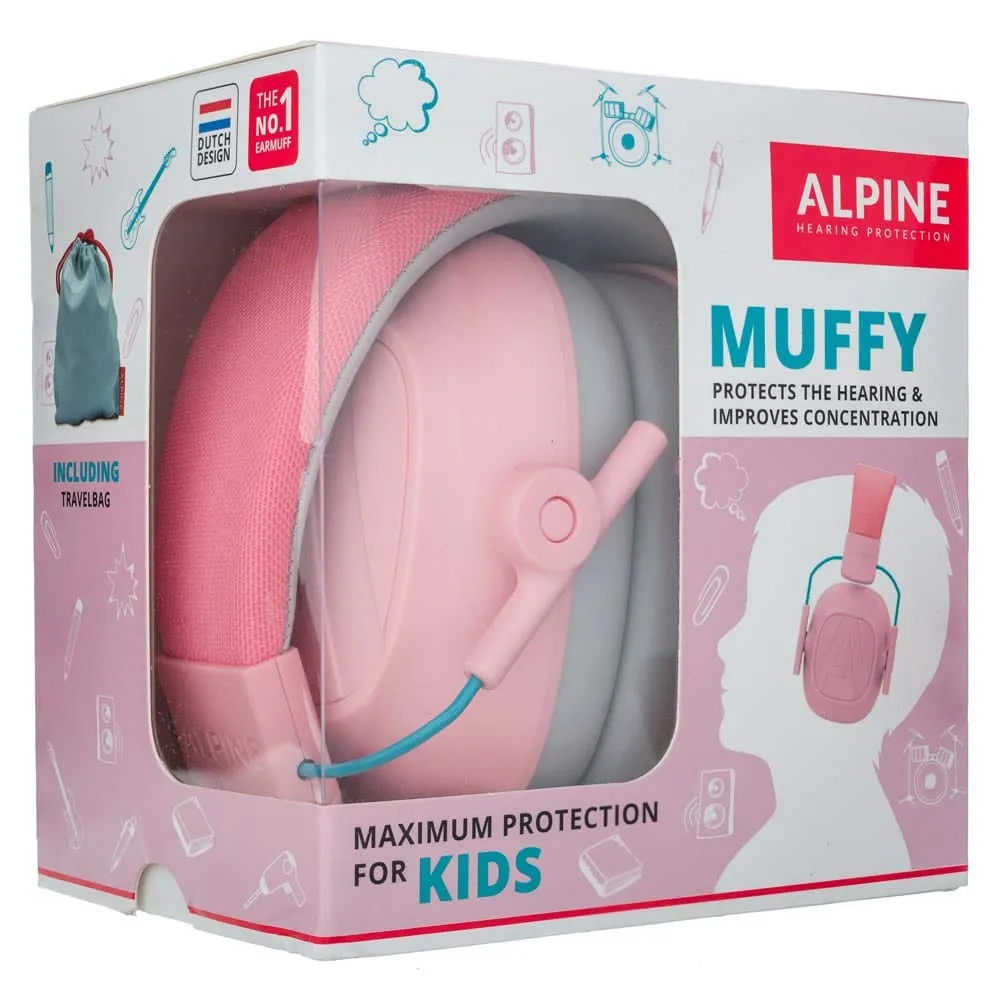 Alpine Muffy Kids Orejeras - Rosa