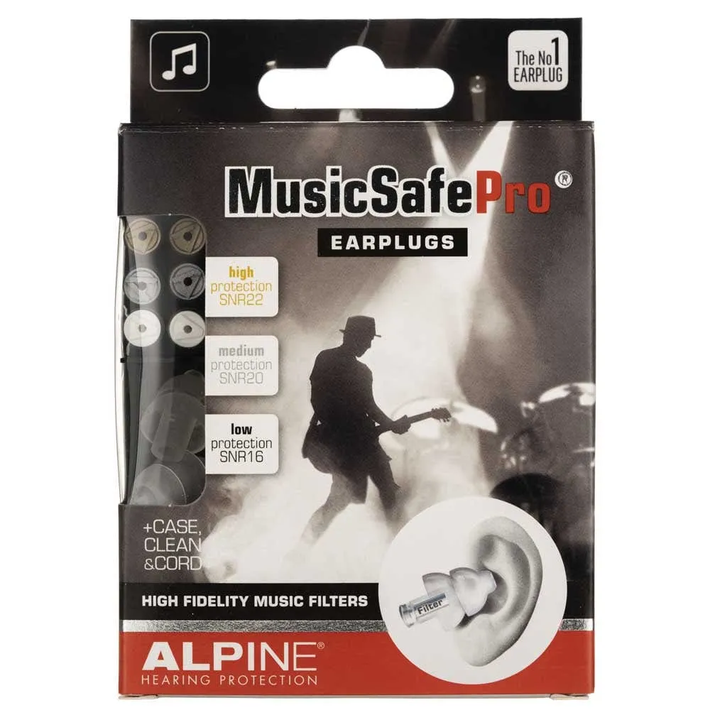 Alpine MusicSafe PRO para músicos - Transaparent