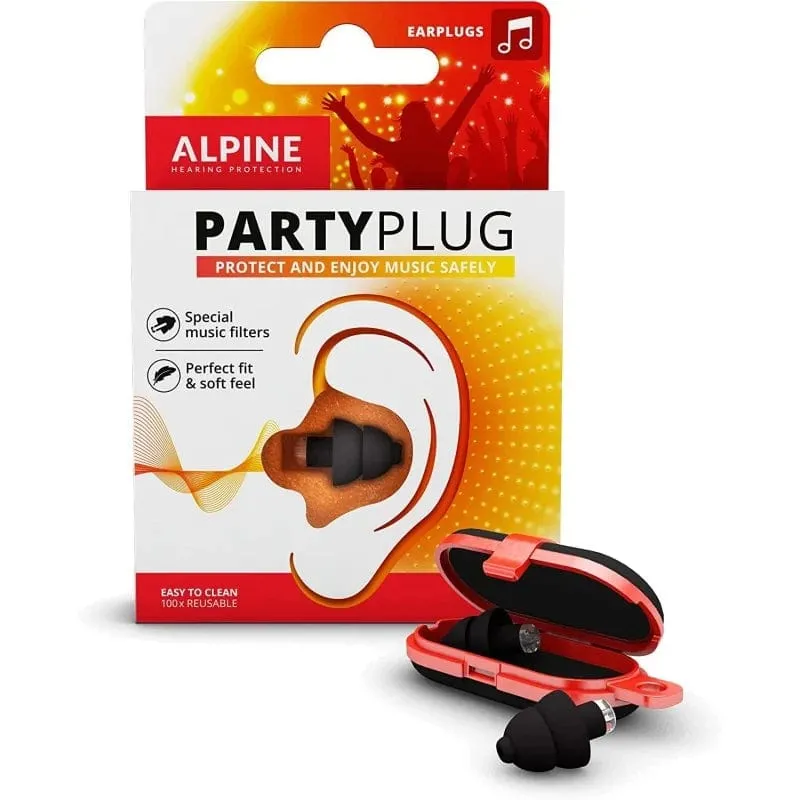 Alpine PartyPlug para festivales y fiestas - Negro