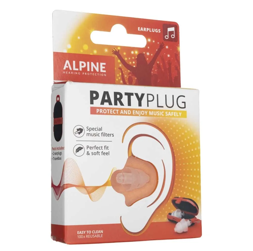 Alpine PartyPlug para festivales y fiestas - Transaprent