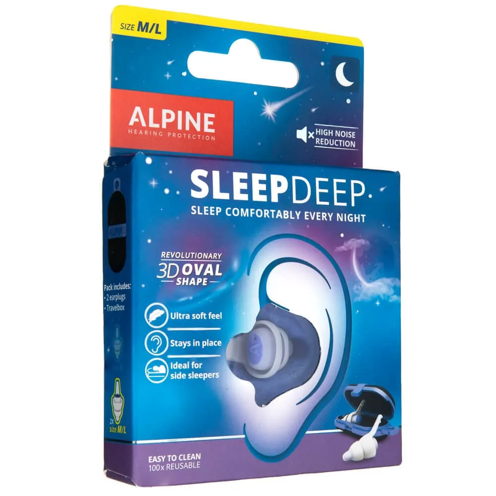 Alpine Tapones para dormir SleepDeep