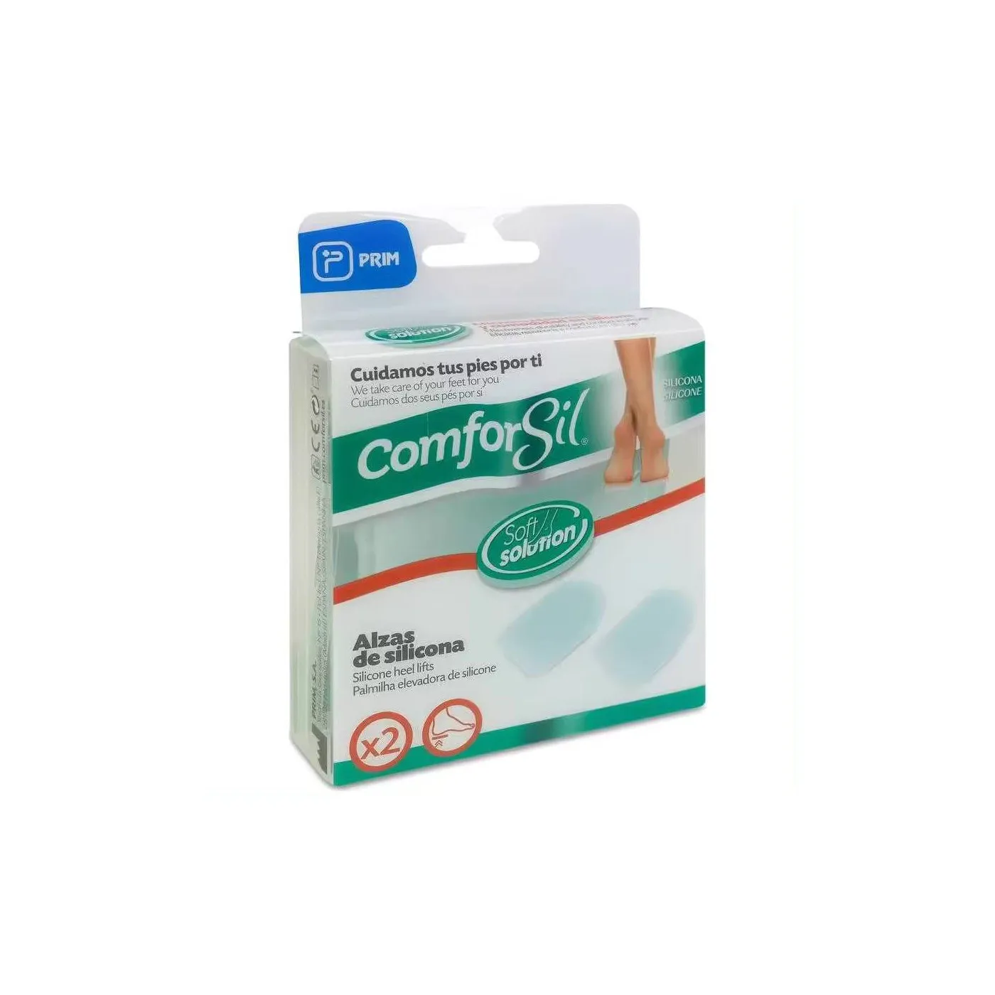 Alza Para Disimetrias Comforsil Silicona 5 mm 2