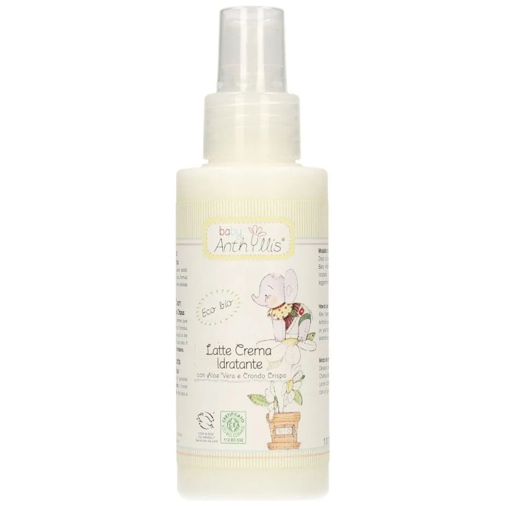 Anthyllis Leche/Crema Hidratante con Aloe Vera y Algas Marinas para Niños - 100 ml