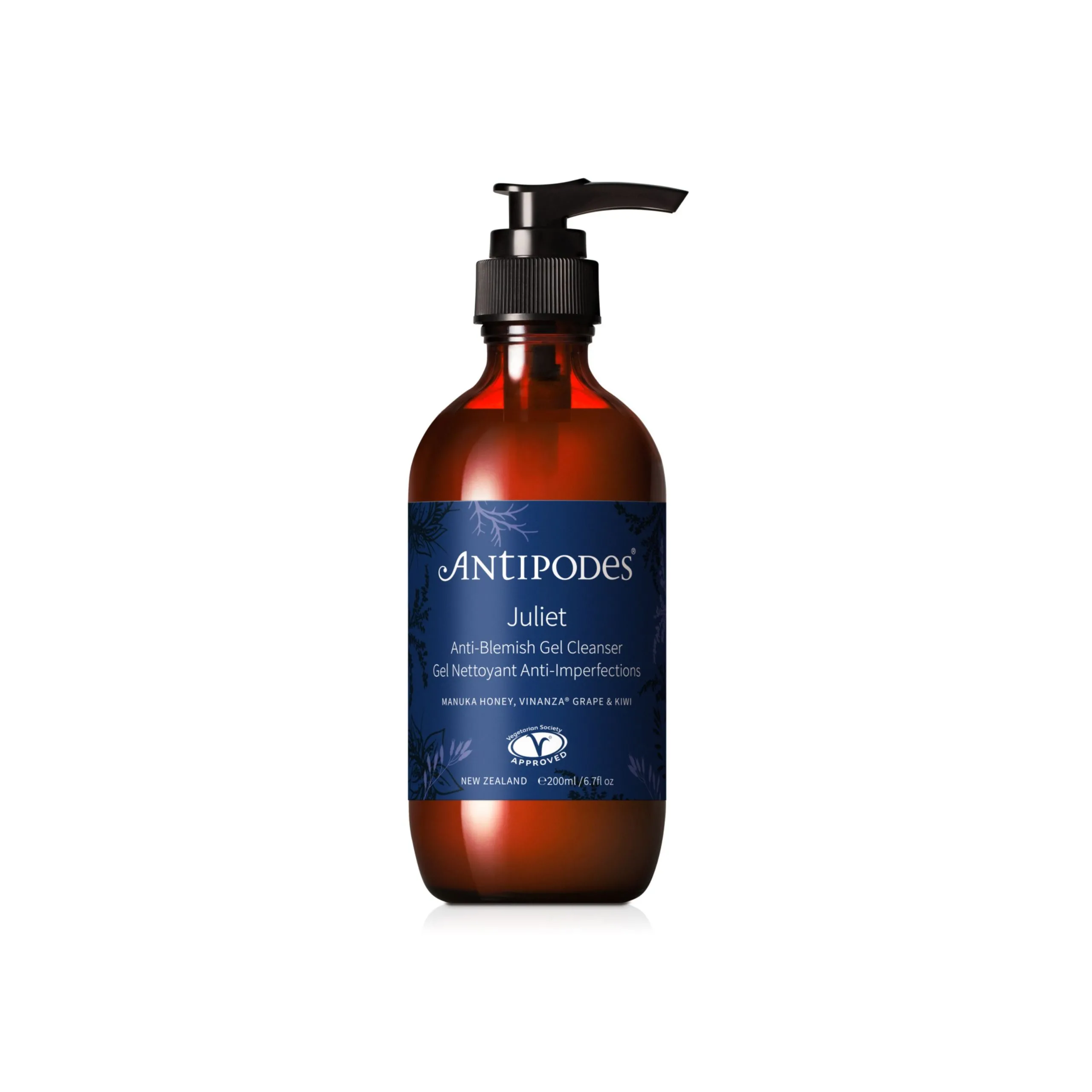 Gel limpiador iluminador y regulador Juliet