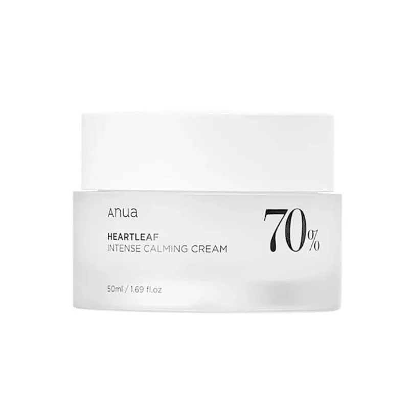 Anua Crema Calmante Intensa 70% Hoja de Corazón - 50 ml