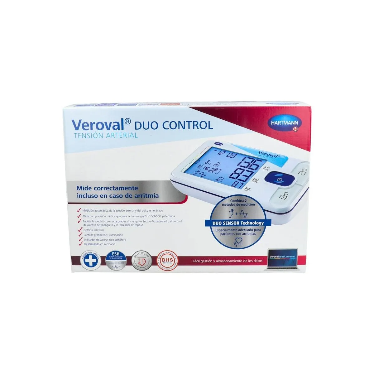 Aparato Tensiometro Dig Veroval Brazo Duo Control Largo