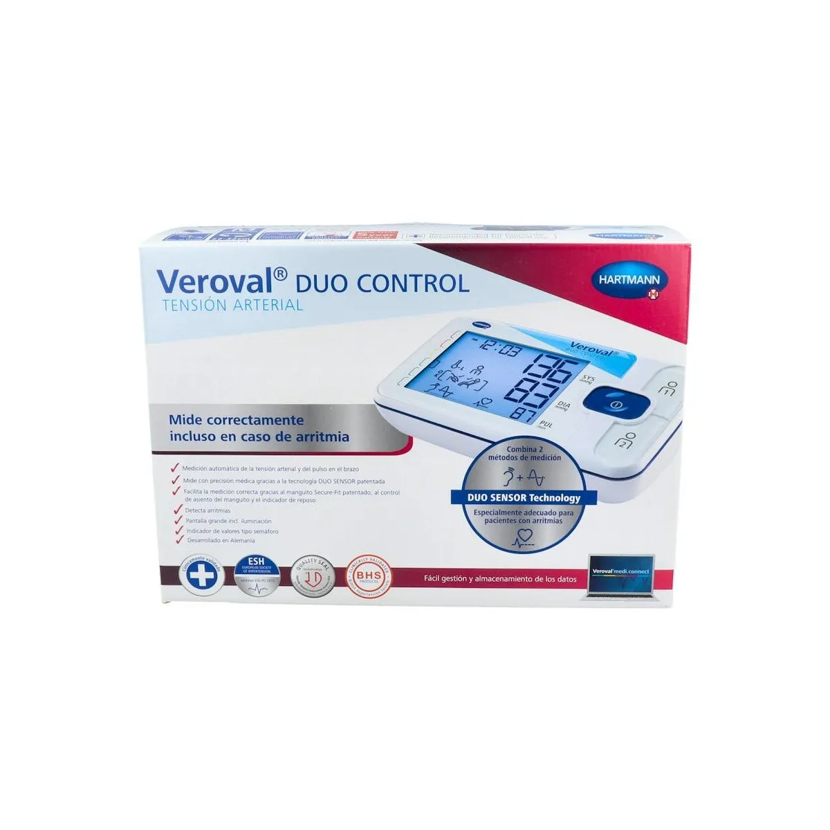 Aparato Tensiometro Dig Veroval Brazo Duo Control Medio