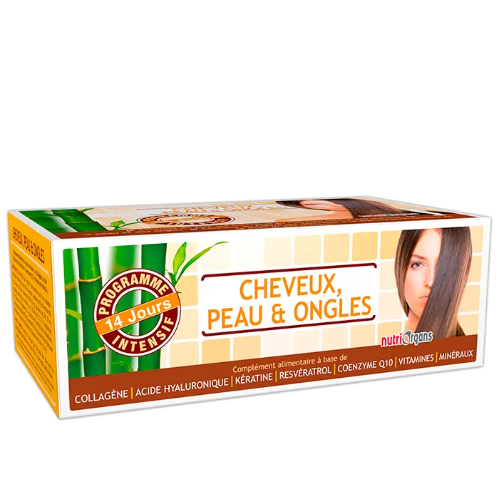 Cabello Piel Uñas-14 viales- Api naturaleza