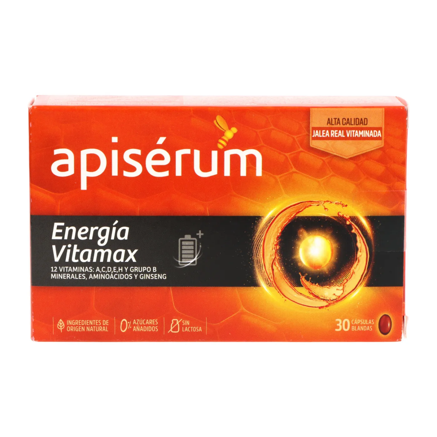 Apiserum Energia Vitamax 30 Caps