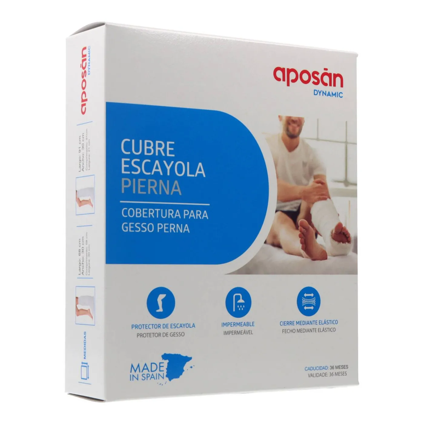 Aposan Cubre Escayola Media Pierna 68 Cm