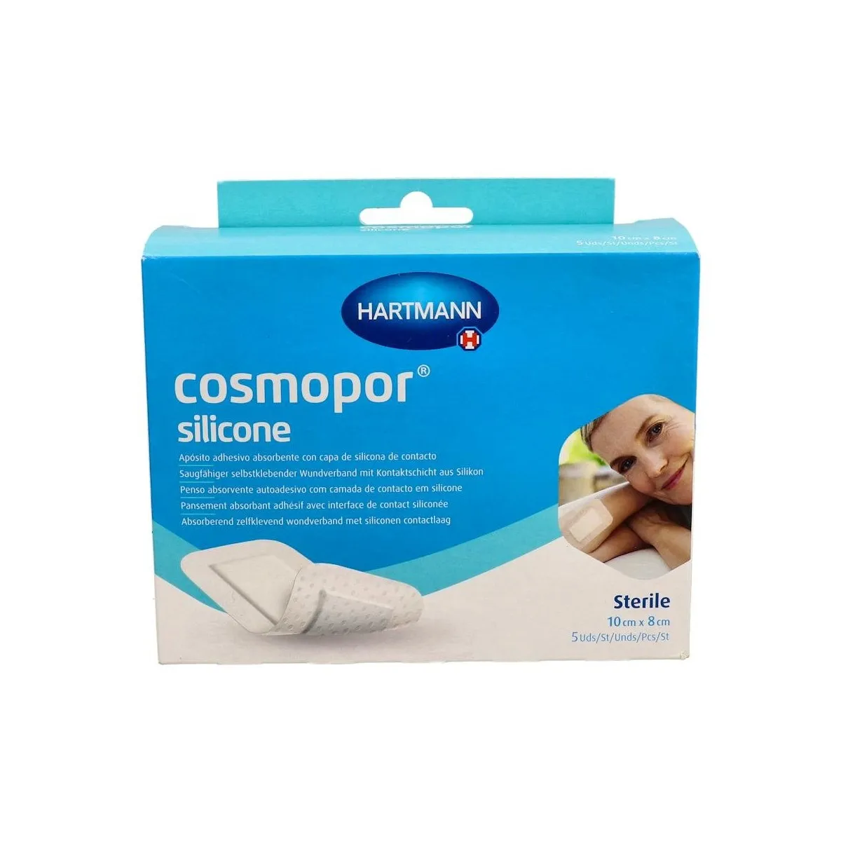Aposito Cosmopor Silicone p5 10 X 8 Cm