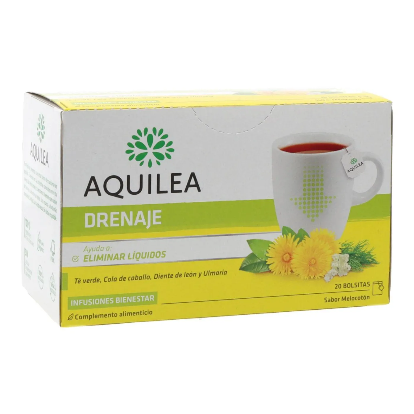 Aquilea Drenaje 20 Bolsitas