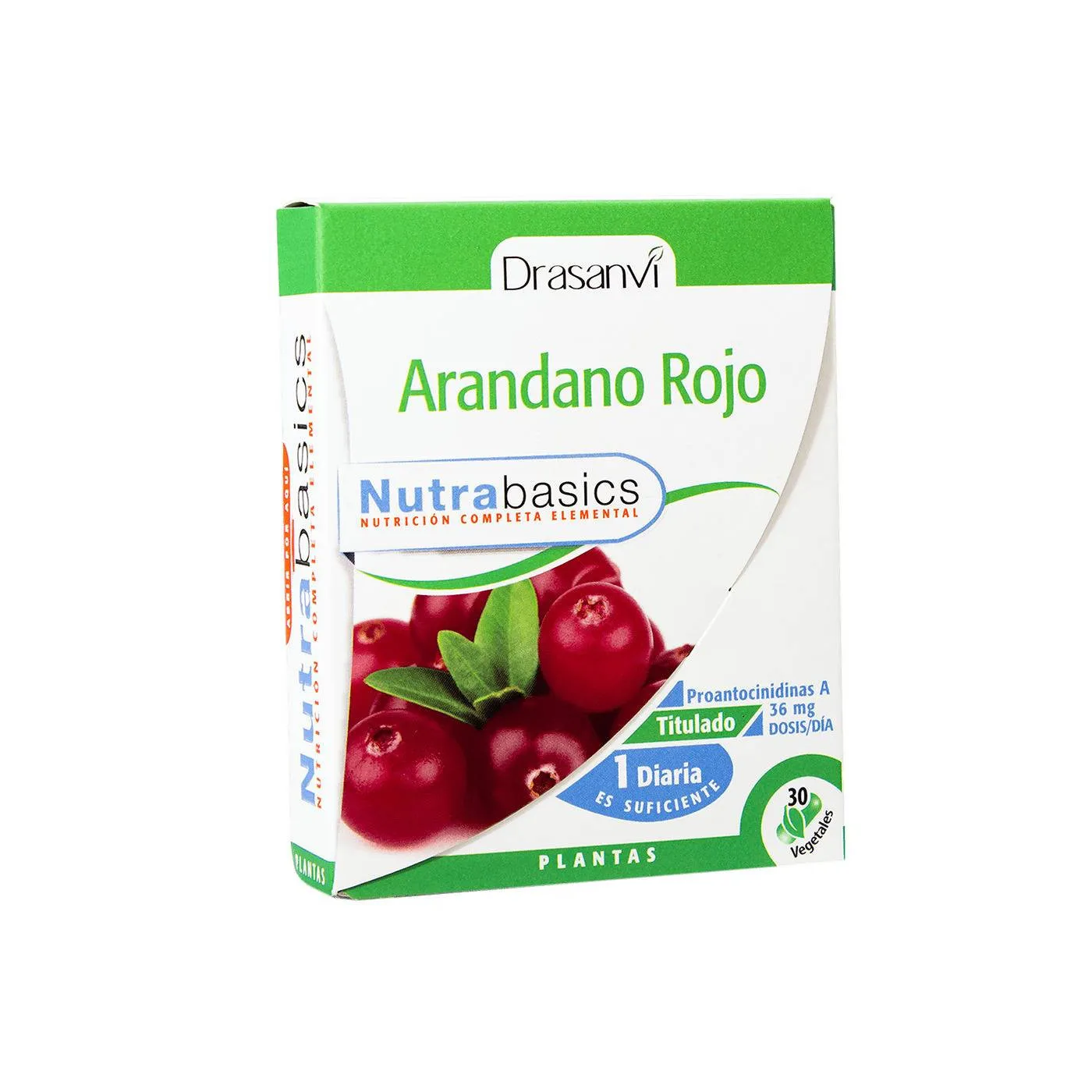 Arandano Rojo 30 Capsulas Nutrabasicos Drasanvi