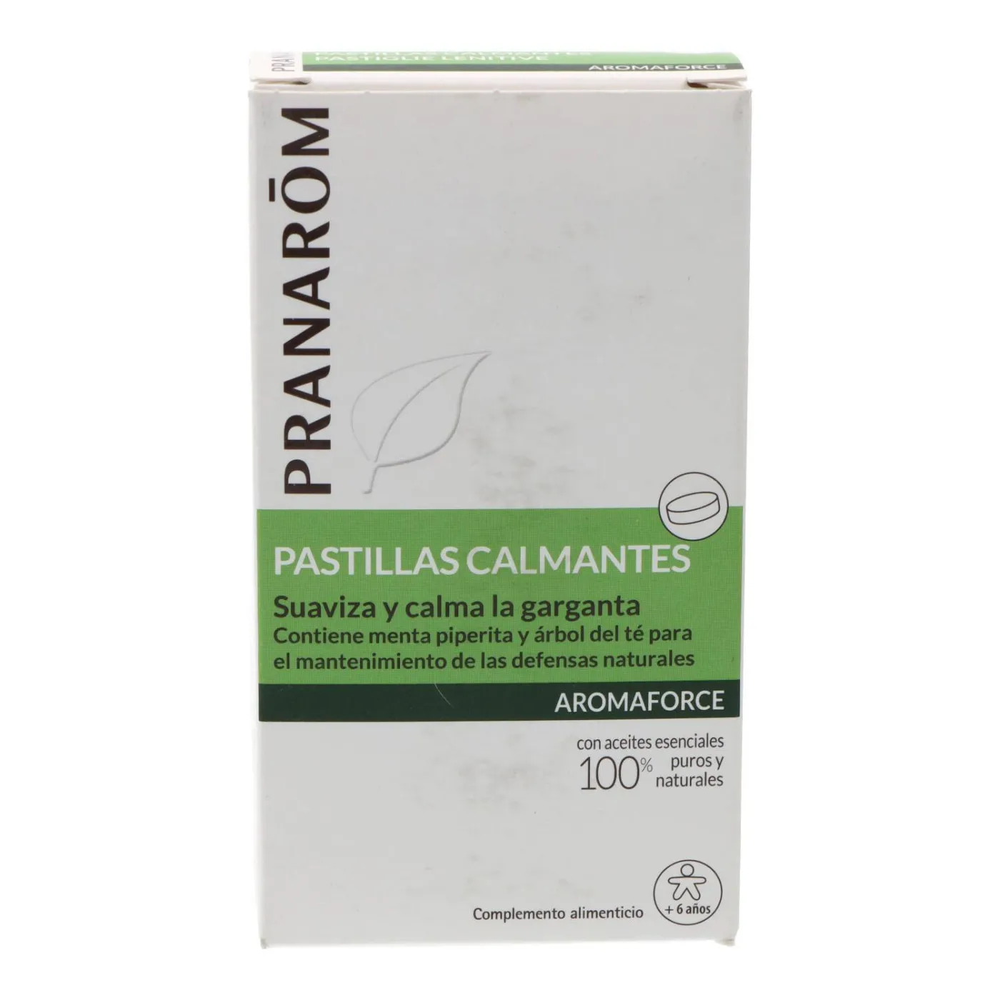 Aromaforce Suaviza Calma Garganta 21 Pastillas