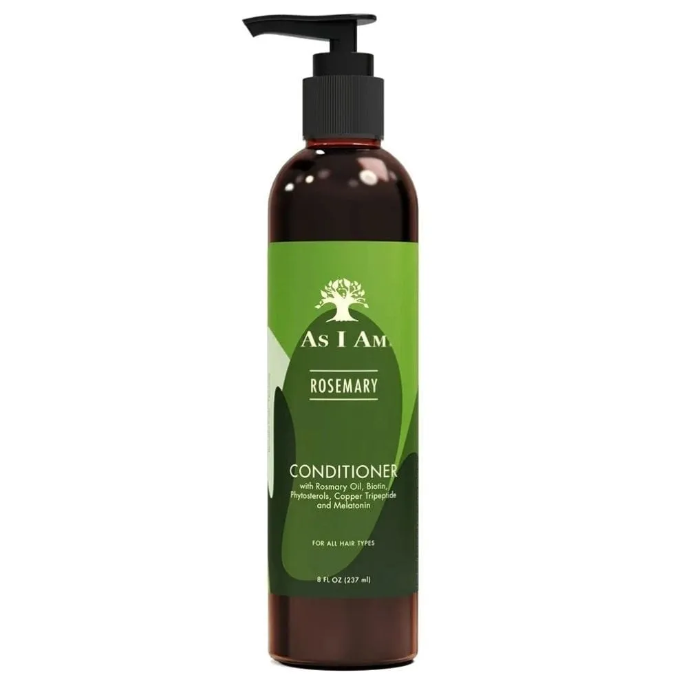 As I Am Acondicionador Fortalecedor con Romero para Cabello Rizado - 237 ml