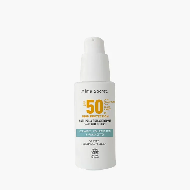 Crema Solar Facial Spf50+ - 50 ml - Alma Secret