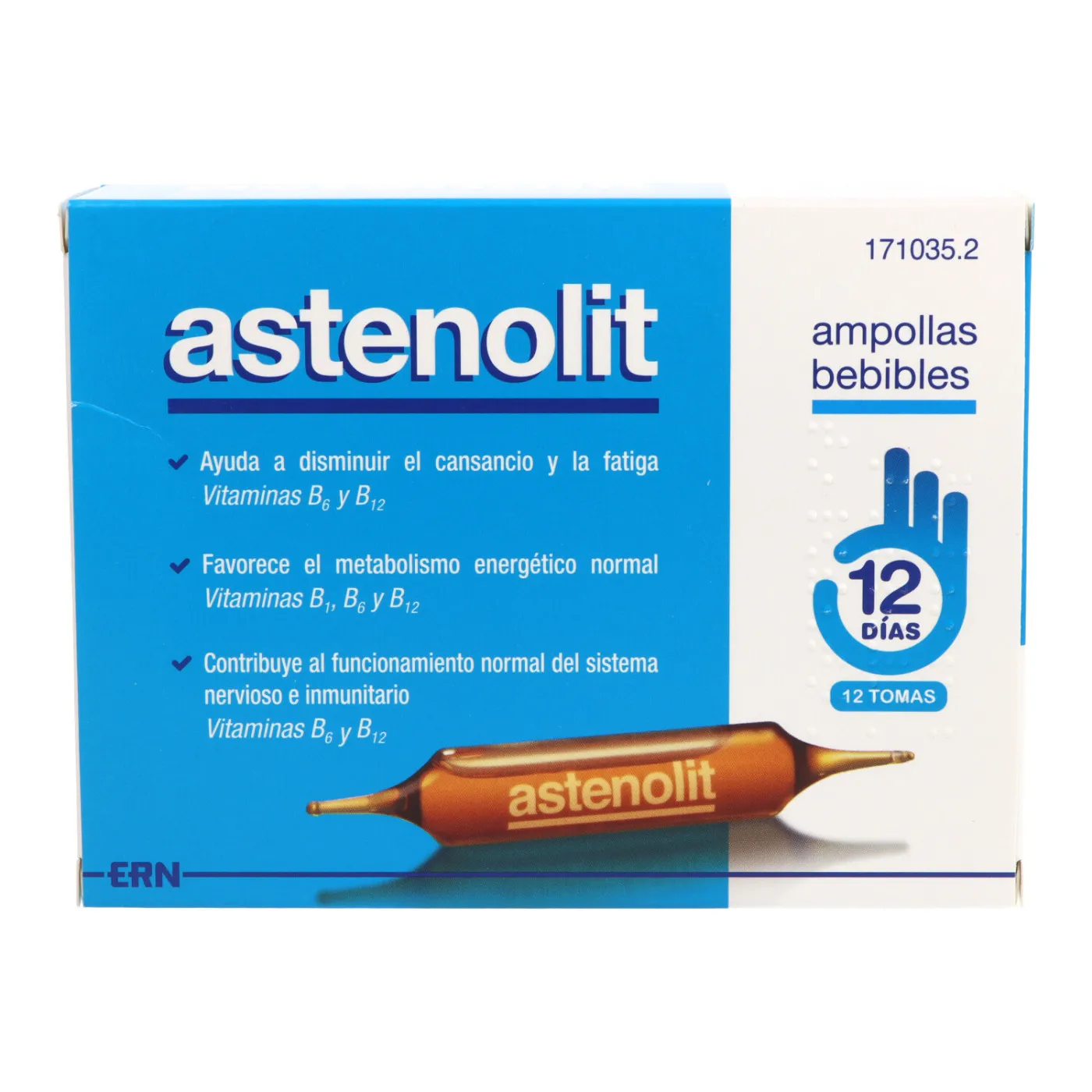 Astenolit 12 Ampollas Bebibles