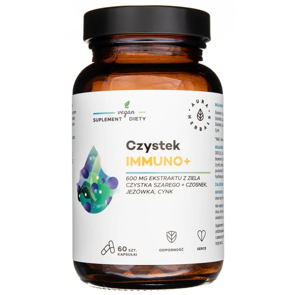 Aura Herbals Grey Chaste Immuno+ - 60 Cápsulas