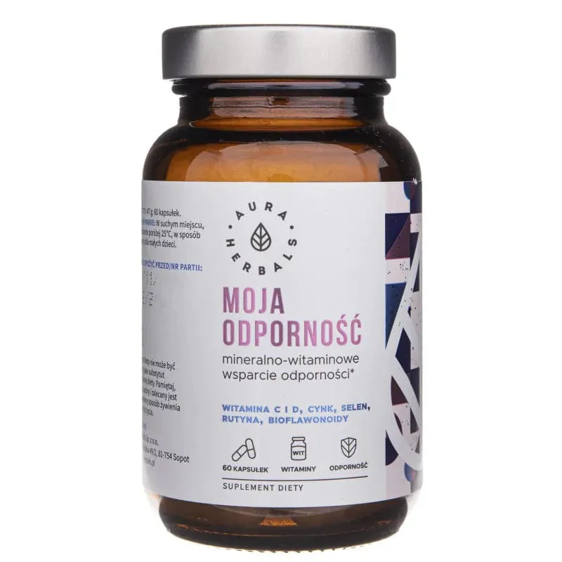 Aura Herbals Mi Inmunidad Minerales y Vitaminas - 60 Cápsulas