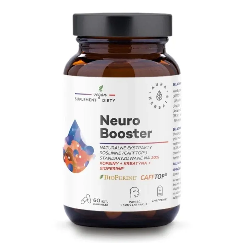 Aura Herbals Neuro Booster - 60 Cápsulas