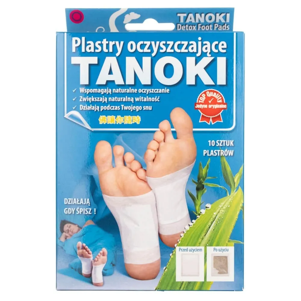Aura Herbals Tanoki Parche Limpiador - 10 piezas