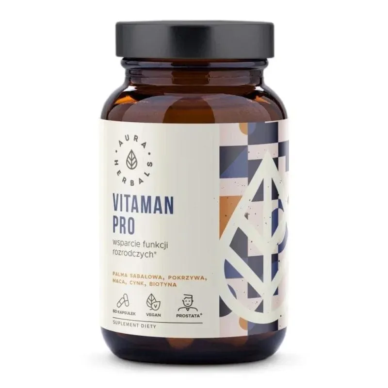 Aura Herbals Vitaman Pro - 60 Cápsulas