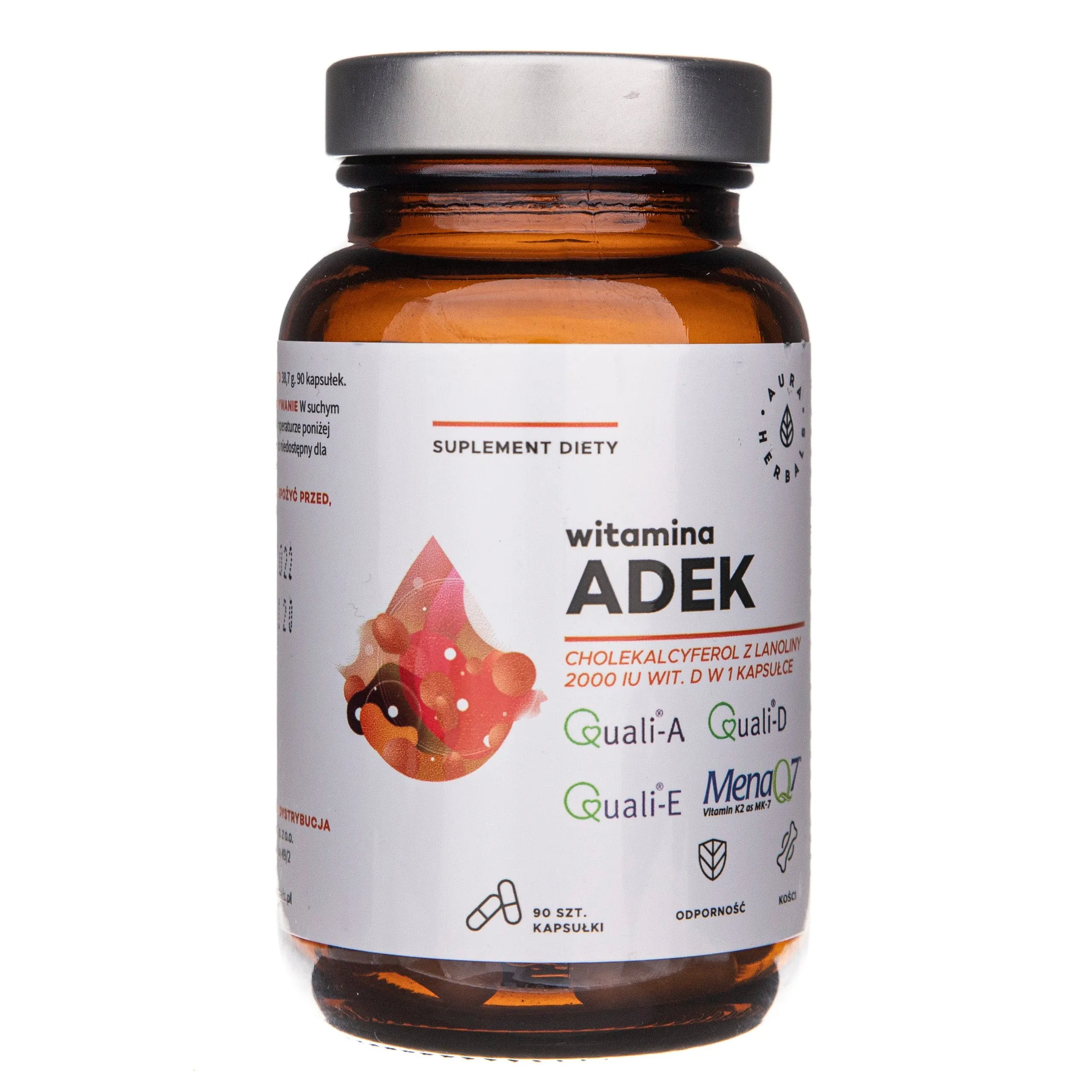 Aura Herbals Vitamina ADEK - 90 Cápsulas