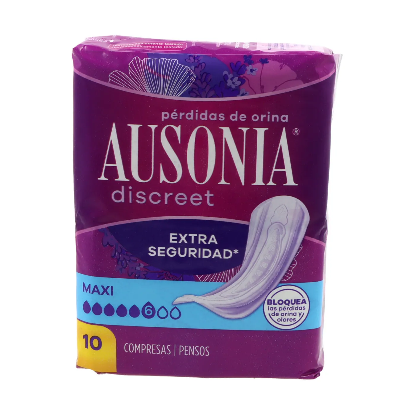 Ausonia Discreet Maxi 10 Unidades