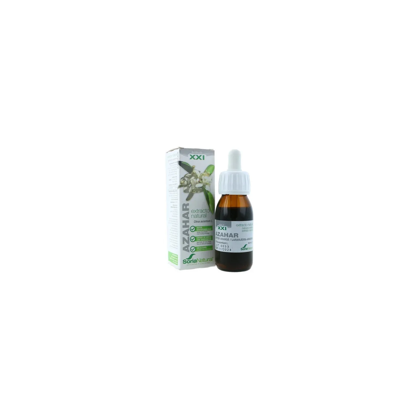 Azahar Extracto Xxi 50 ml Soria Natural 04471