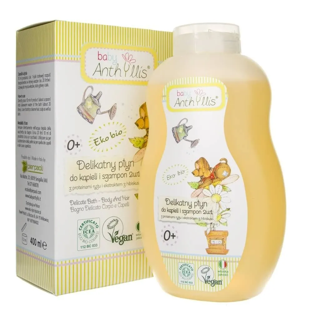 Baby Anthyllis Baño y Champú Suaves 2en1 - 400 ml