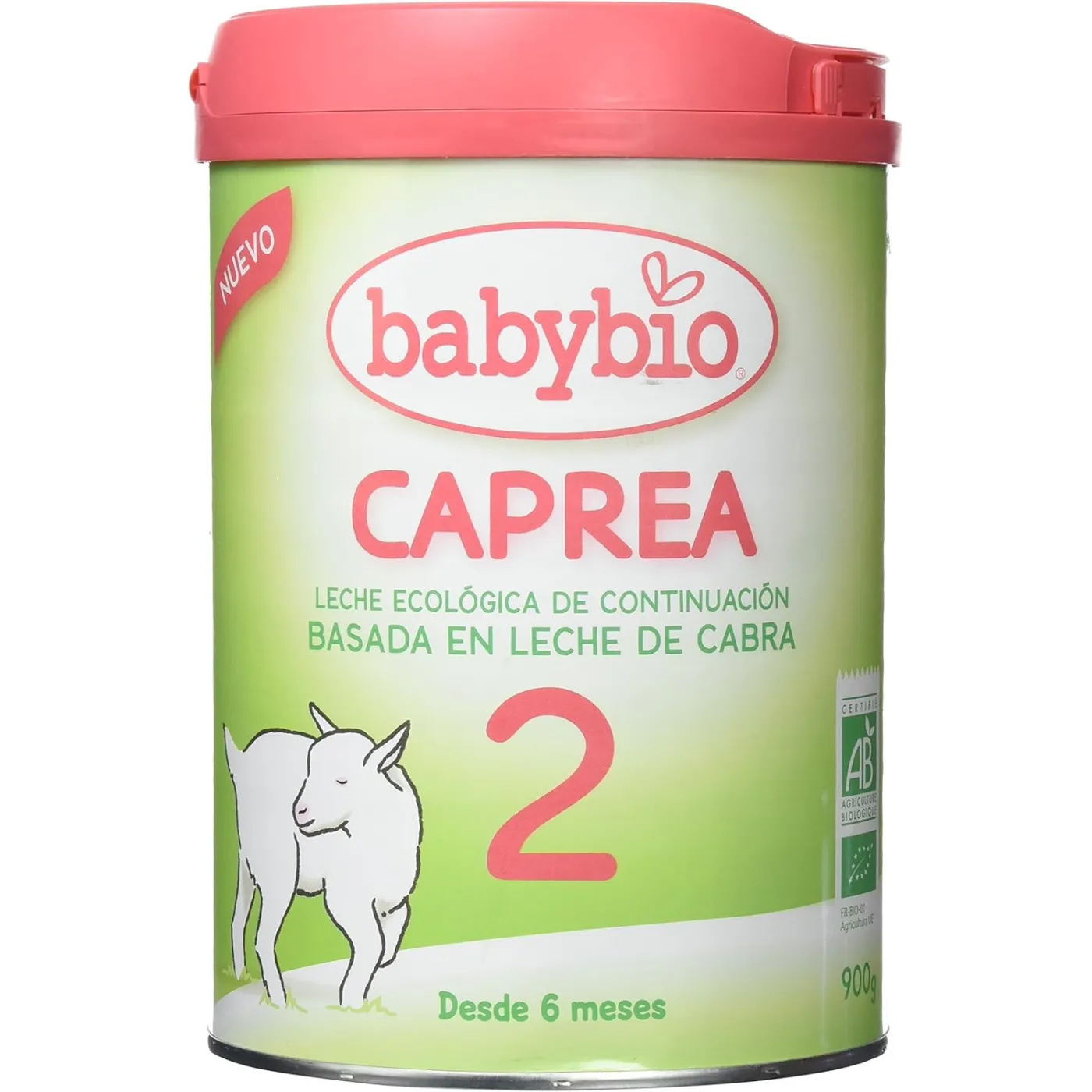 Babybio Caprea Leche 2 Continuación 900 gr