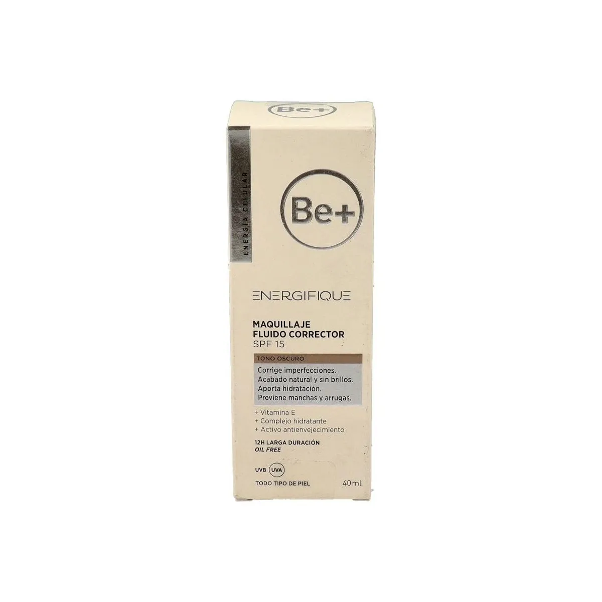 Be+ Energ Maq Fluido P.Oscura Spf 15 40 Ml