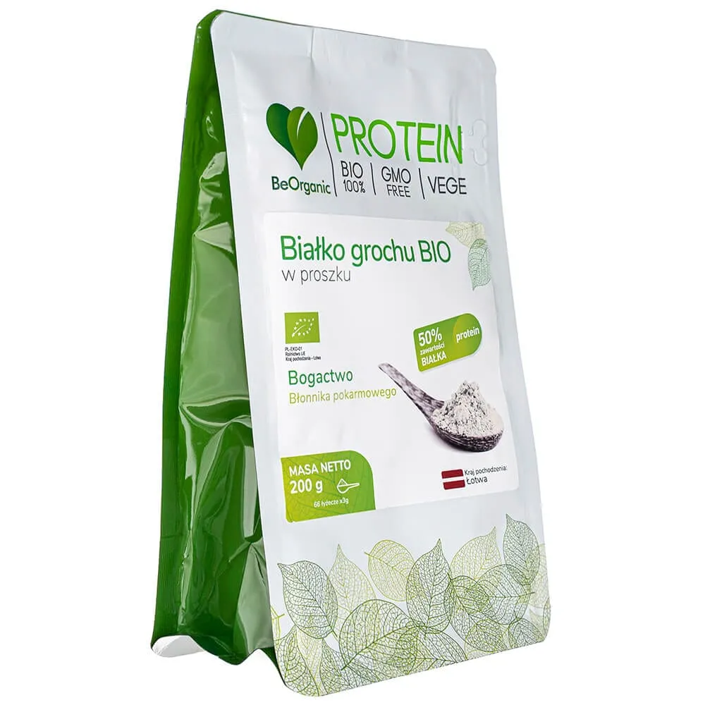 BeOrganic Proteína de Guisante en Polvo - 200 g