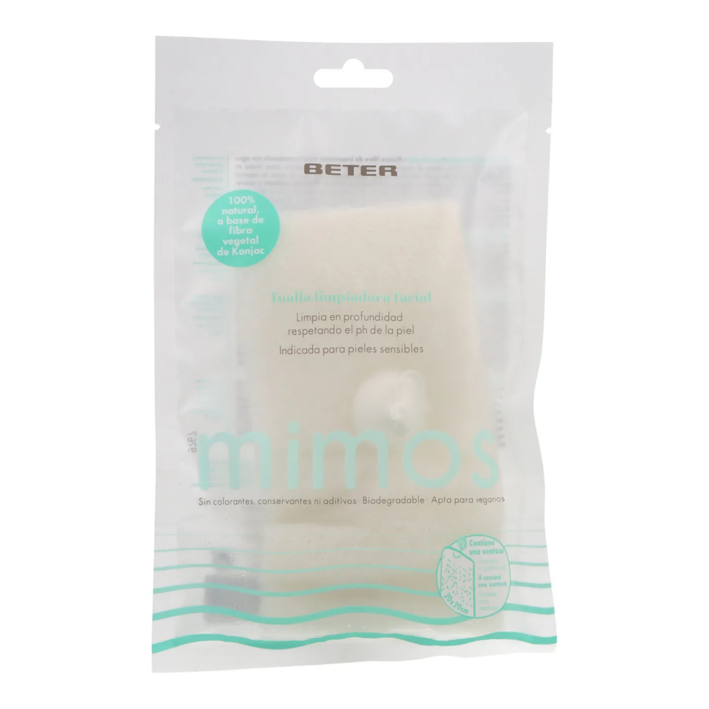 Beter Mimos Toalla Limpiadora Facial 1unidad