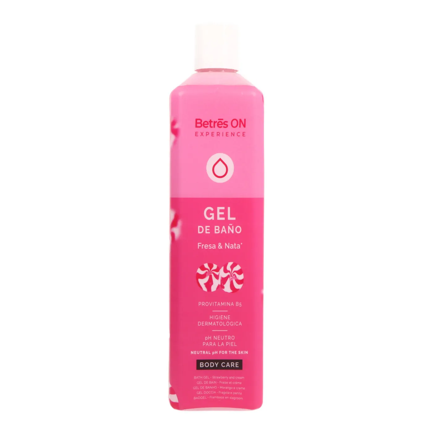 Betres Gel De Baño Fresa Y Nata 750 ml