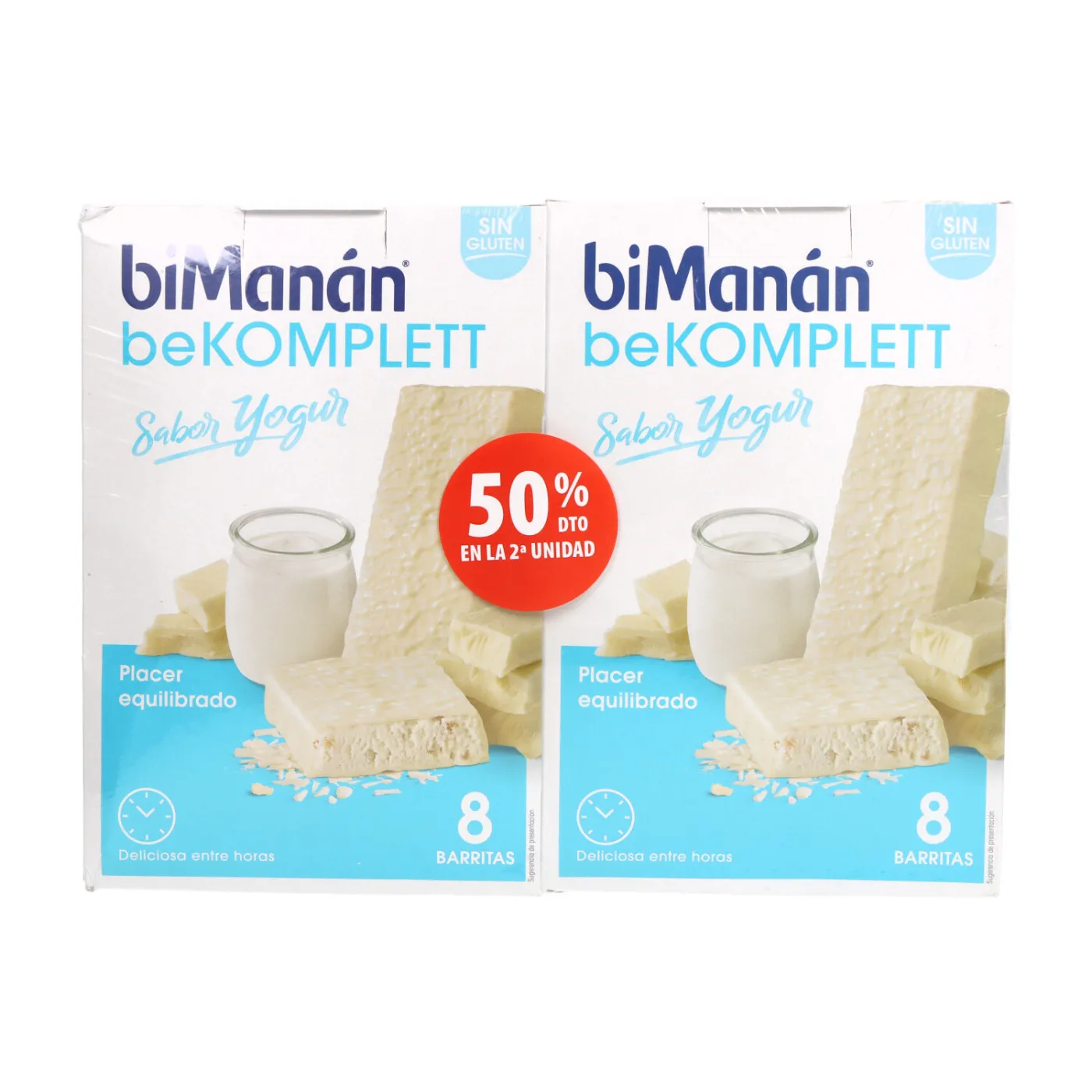 Bimanan Bekomplett Barritas Sabor Yogur 2x8 Unidades Promo